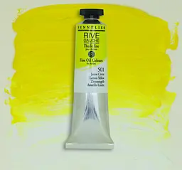 Олійна фарба Rive gauche 40 мл, Лимонно-жовтий (Lemon Yellow) - мініатюра 2