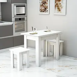 Кухонний комплект Gamma Style СНІДАНОК Білий (1200x900x750) - мініатюра 2