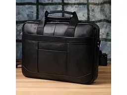 Діловий портфель для чоловіків із натуральної шкіри Vintage 39×29×8 см sum0027441 - мініатюра 9