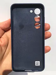 Оригінальний силіконовий чохол для Samsung Galaxy S23 (S911) Samsung Silicone Case EF-PS911TNEGUS Navy - мініатюра 7