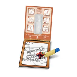 Водна розмальовка з ручкою Melissa & Doug Water WOW Транспорт (SM93200/6074877) - мініатюра 2
