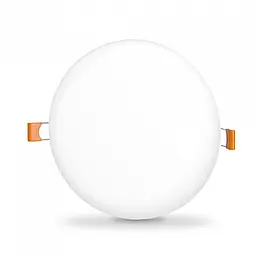 LED світильник безрамковий круглий VIDEX 15W 4100K - мініатюра 2