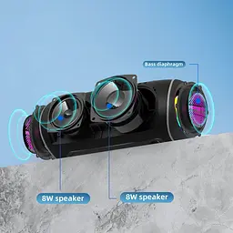 Портативна акустика Hopestar P34 Black [164289] - мініатюра 8