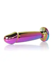 Анальна пробка з кристалом B - Series HeavyFun Plug-Jewellery, 12 см (прозорий) - мініатюра 3