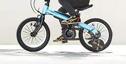 Велосипед Ninebot Kids Bike 14'' для хлопчиків блакитний - мініатюра 2