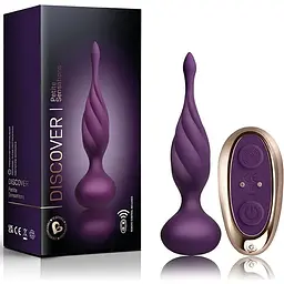 Анальна вібропробка Rocks Off Petite Sensations - Discover Purple - мініатюра 3