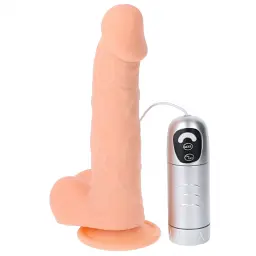 Вібратор Lybaile - Cesar Dildo 7-function thrusting motion Реалістичний, 18.6х3.2 см