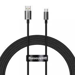 Кабель Baseus Superior Series Fast Charging Data Cable USB to Type-C 100W 1m Cluster Black (P10320102114-00)