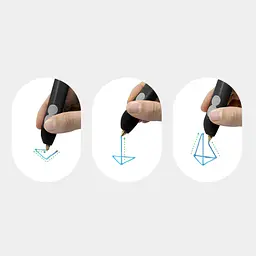 3D-ручка 3Doodler Flow для професійного користування синя (FLOW-INTL) - мініатюра 6
