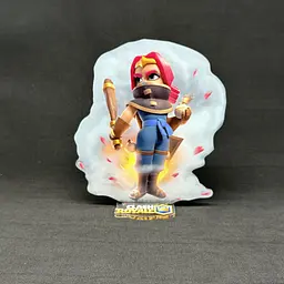 Акрилова колекційна фігурка Clash of Clans, Clash Royale Головна бандитка (Bandit Leader) 15 см