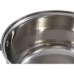 Каструля Krauff Steil зі скляною кришкою 22 см 4.5 л (26-238-076) - мініатюра 4