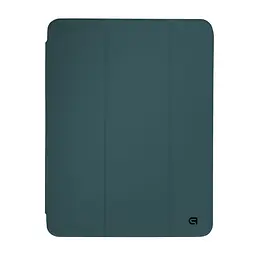 Чохол-книжка для планшета Apple iPad Air 11 (2024)/Air 11 (2025)/Air 11 (2026), Smart Fold Pen, зелений, 11 дюймів, з екошкіри + TPU, з магнітною застібкою, підставкою, тримачем під стилус, протиударний, з функцією Wake/Sleep