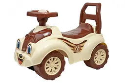 Машинка-каталка для прогулянок ТехноК 2315 Коричневий shop (2000999638053) - мініатюра 1