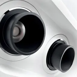 Вбудований світильник Skarlat RSL74090-2 2×10W WH+BK 3000K - мініатюра 6