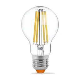 Лампочка Videx Filament A60F 10W E27 4100K 220V (VL-A60F-10274)