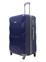 Валіза велика L ABS-пластик Milano bag 147M 76×51×31см 115л Темно-синій - мініатюра 2