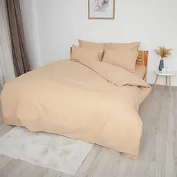Постільна білизна євро ТЕП Happy Sleep Рим 2-03796_28039 200х215 см бежева - мініатюра 3