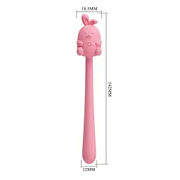Вібратор Pretty Love Cute Bunny 14.2 см рожевий - мініатюра 7