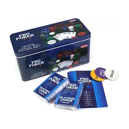 Настольная игра Tactic Техасский холдем в жестяной коробке (3095) - миниатюра 2