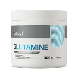 Амінокислота Glutamine, 300 грам Лимон OstroVit fit0018905