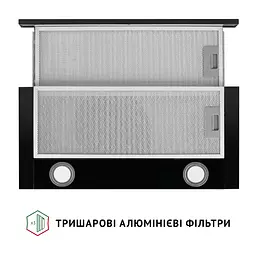 Витяжка телескопічна PERFELLI TL 602 BL LED - мініатюра 7