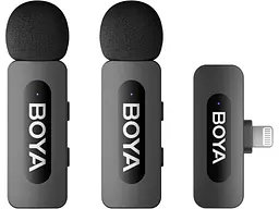 Мікрофонна радіосистема BOYA BY-V2 Lightning Black