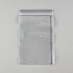 Пакети Zip-Lock прозорі 10x15 см, 100 шт, поліетиленові пакети із застібкою - мініатюра 2
