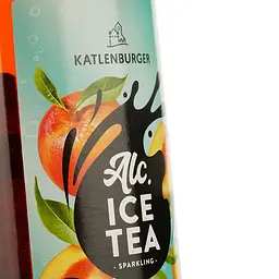 Напій слабоалкогольний Katlenburger Alc Ice tea персик, 4,5% 1 л (917010) - мініатюра 3
