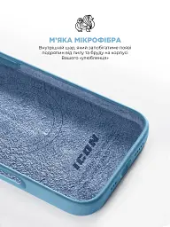 Чохол ArmorStandart ICON2 MagSafe для Apple iPhone 16 Pro Capri Blue - мініатюра 7