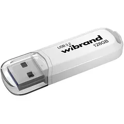 USB флеш накопичувач Wibrand 128GB Marten White USB 3.2 Gen 1 (USB 3.0) (WI3.2/MA128P10W)