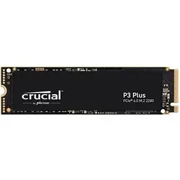 Твердотільний накопичувач SSD Crucial 2Tb, P3 Plus, PCI-E 4.0 x4, M.2 2280, 3D TLC, 5000/4200 МБ/с teh0019751