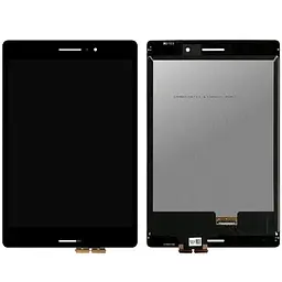 Дисплей Asus ZenPad S 8.0 Z580C чорний, шлейф 27mm