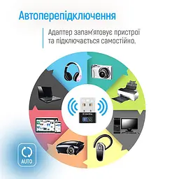 Адаптер Bluetooth v5.3 USB, чорний Colorway - мініатюра 9