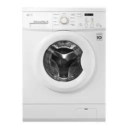 Пральна машина LG з фронтальним завантаженням FH2C3WD, 6.5кг, 1200, A+++, глибина 44см, Інвертор, Білий (FH2C3WD) - мініатюра 3