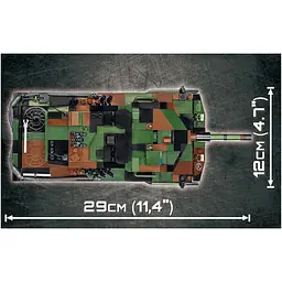Конструктор Cobi Танк Леопард 2, 945 деталей (COBI-2620) - мініатюра 6