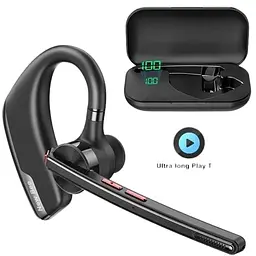 Гарнітура Bluetooth New Bee NB-M51 Black (NB-M51-EN) - мініатюра 3