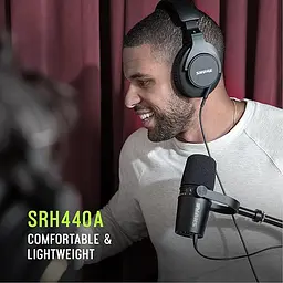 Навушники Shure SRH440A Professional Studio Black - мініатюра 3