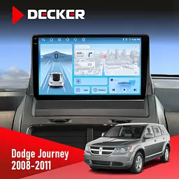Штатная магнитола Dodge Journey 2008-2011 Decker D9-010 6x128, DSP, 4G, 2K Decker (НФ-00004642)