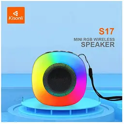 Портативна колонка ретро Kisonli S17 Bluetooth 500 mAh 3 Вт Black - мініатюра 2