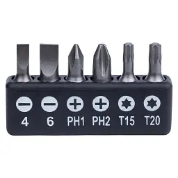 Викрутка з гнучким валом + біти 6шт S2 Profi ULTRA (4000702) - мініатюра 3