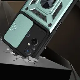 Панель BeCover Military для Xiaomi Redmi 12C Dark Green (709167) - мініатюра 4