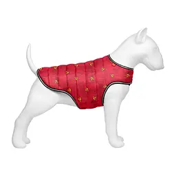 Курточка-накидка для собак Waudog Clothes, Супермен червоний, XL - мініатюра 2