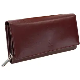Гаманець жіночий шкіряний Semi Line RFID Dark Red (P8264-2) (DAS303152)