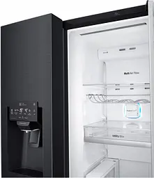Холодильник SBS LG GC-L247CBDC чорний матовий (GC-L247CBDC) - мініатюра 6