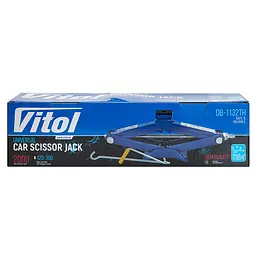 Домкрат гвинтовий Vitol 2 т ST-113N (ДВ-1132ТН) - мініатюра 4