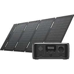 Зарядна станція EcoFlow RIVER 3 UPS with Solar Panel 45W (EF-PR705-UPS-B-45W-EU) UA [161938] - мініатюра 2