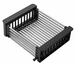 Кухонна мийка Kroner KRP Schwarze - 5050HM PVD (3,0/1,0 мм) (CV022793) - мініатюра 7