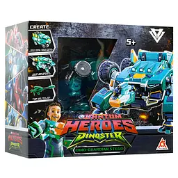 Динозавр-трансформер DINOSTER - МЕГА ДИНО-ҐАРДІАН СТЕГО DINOSTER EU580807 - мініатюра 5