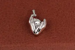 Кулон Xuping Jewelry мамині руки 2.2 см сріблястий
