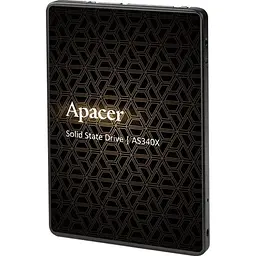 Накопичувач SSD Apacer AS340X 2.5" SATAIII 3D TLC 480GB (AP480GAS340XC-1) - мініатюра 2